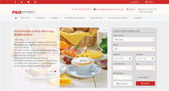 Desktop Screenshot of pandoapartments.de